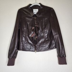 Madison Marcus Leather Jacket M
